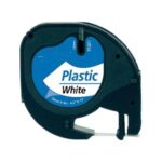 BK-White 12mmX4m Plastica for Dymo 2000,LT100H,QX50#S0721660
