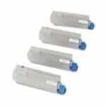 Cyan Reg para Oki C 5650N, 5750N, 5650DN, 5750DN 2K,43872307