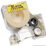 Amarillo 6mmX7m paraDYMO-500TS Eletronic labelling #S0720790