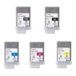 130ml Dye paraCanon IPF500,IPF600,IPF700,LP17,LP24#PFI-102BK