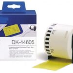 Amarillo 62mmX30.48m  para Brother P-Touch QL1000 1050 1060
