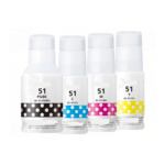 Yellow 70Ml Com PixmaG1520,1560,2420,2560,3520,3460#GI41/51