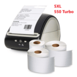 NFC White 25X25mm 850psc Com DYMO Labelwriter 550,5XL#S1933083
