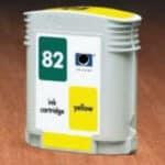 Amarillo 69ML Com para HP 500 PLUS CC 800 PS 815MFP# 82