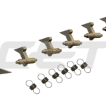 6XCET Upper Picker Finger W/Spring Kyoce #2A820530, 2C920190