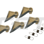 5xCET Upper Picker Finger W/Spri KM #4030-5716-02, 4040-5755