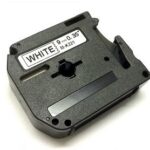 Laminato Black-White 9mmX8m Brother label#MK-221SBZ