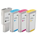 130ml Cyan compa Hp Designjet T730 ,T830 #728C